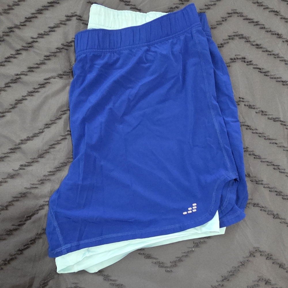 BCG Light Blue Running Shorts